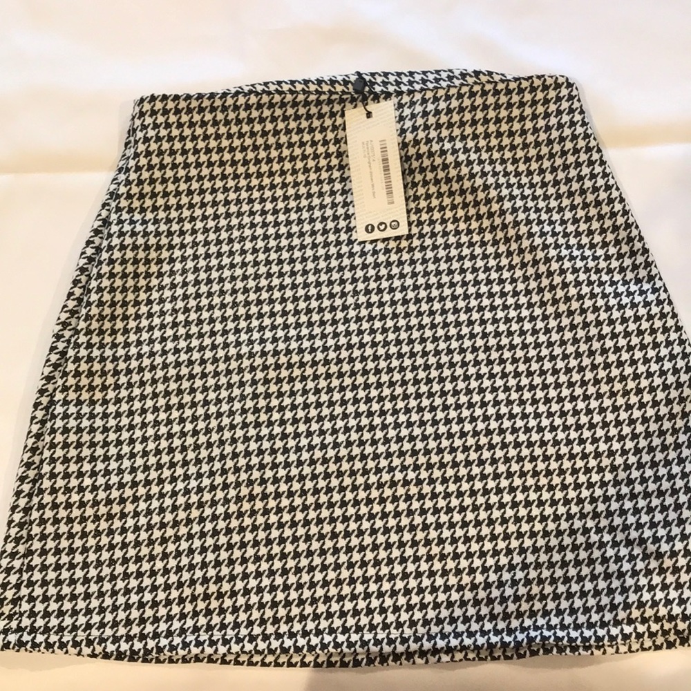 NWT boohoo gingham skit